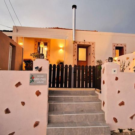 Seva Monolithos House Villa Buitenkant foto