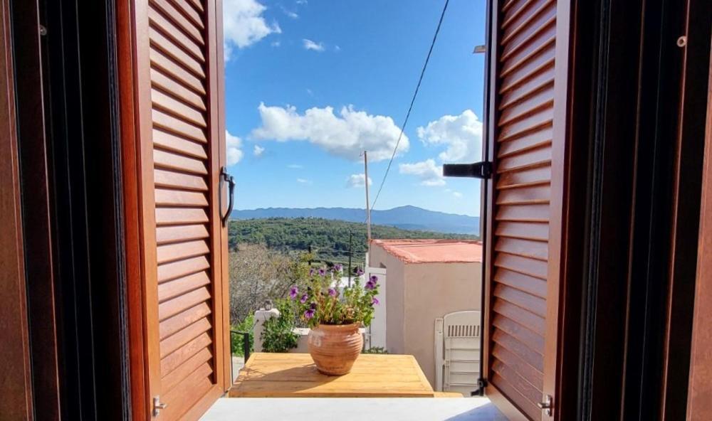 Seva Monolithos House Villa Buitenkant foto
