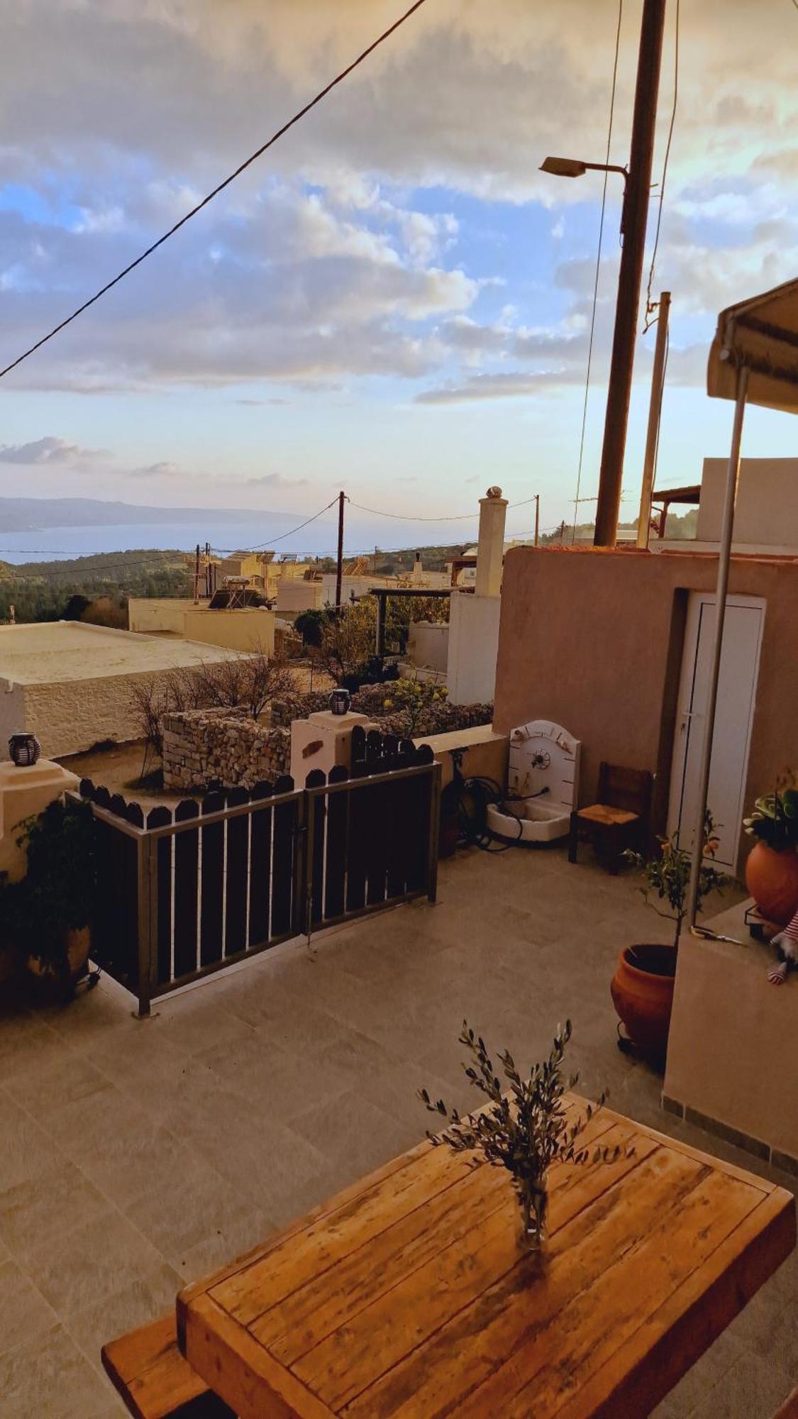 Seva Monolithos House Villa Buitenkant foto