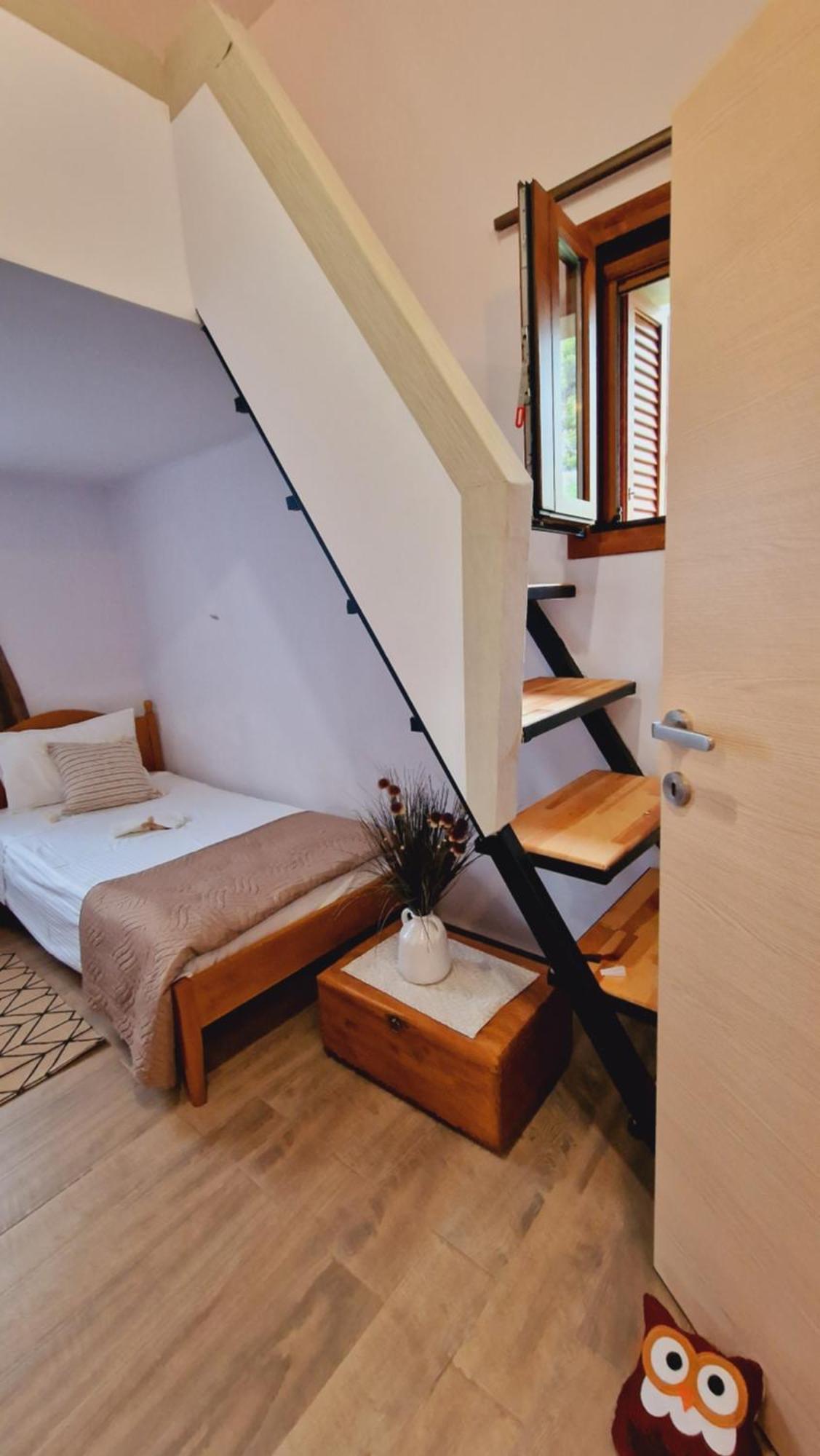 Seva Monolithos House Villa Buitenkant foto