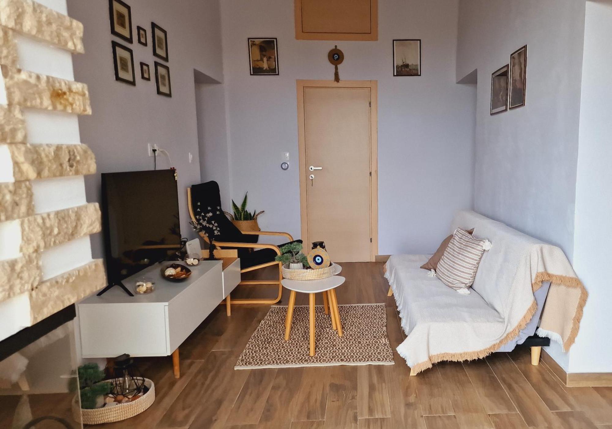 Seva Monolithos House Villa Buitenkant foto