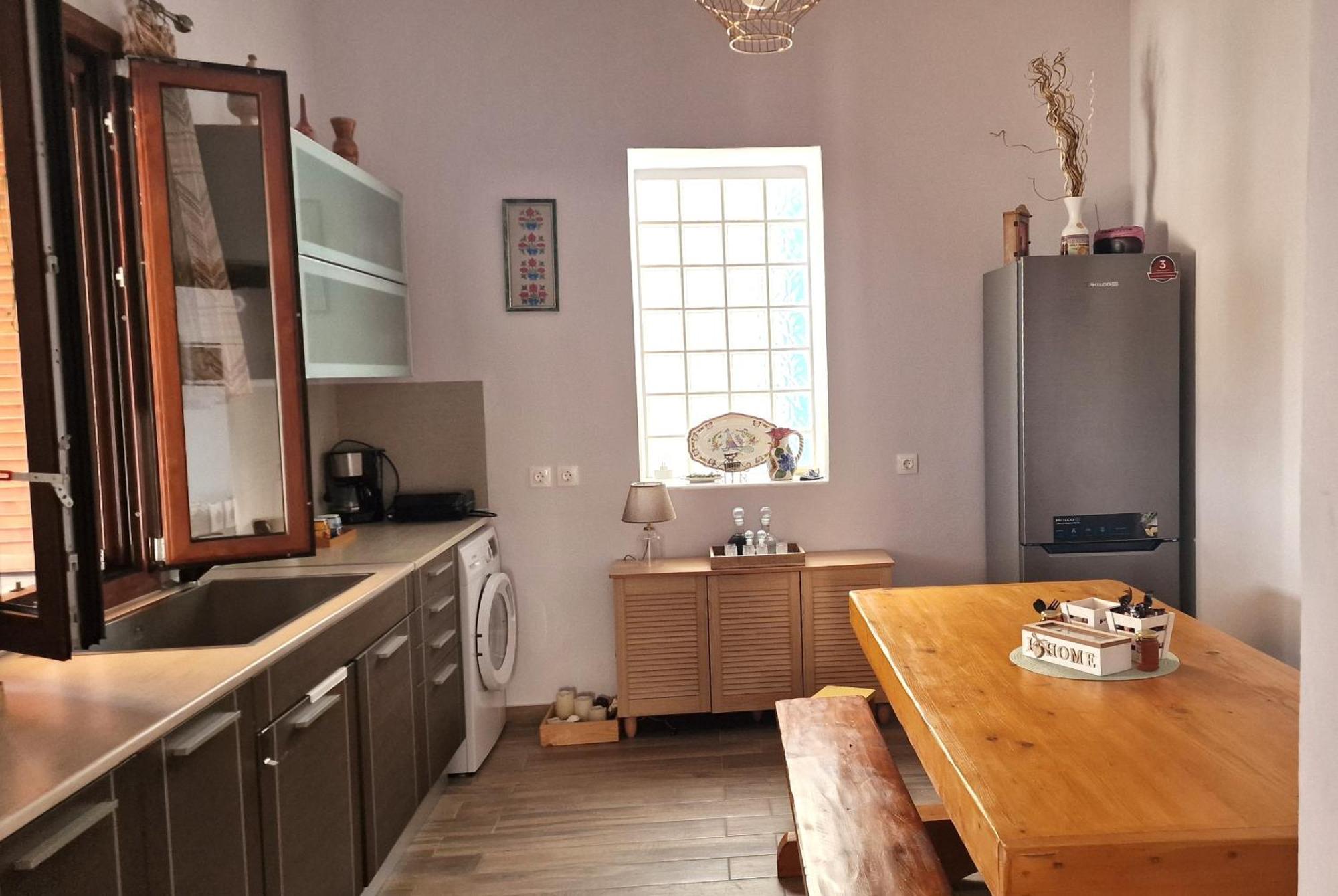 Seva Monolithos House Villa Buitenkant foto