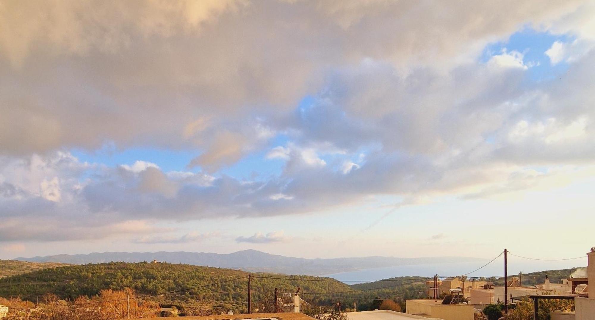 Seva Monolithos House Villa Buitenkant foto